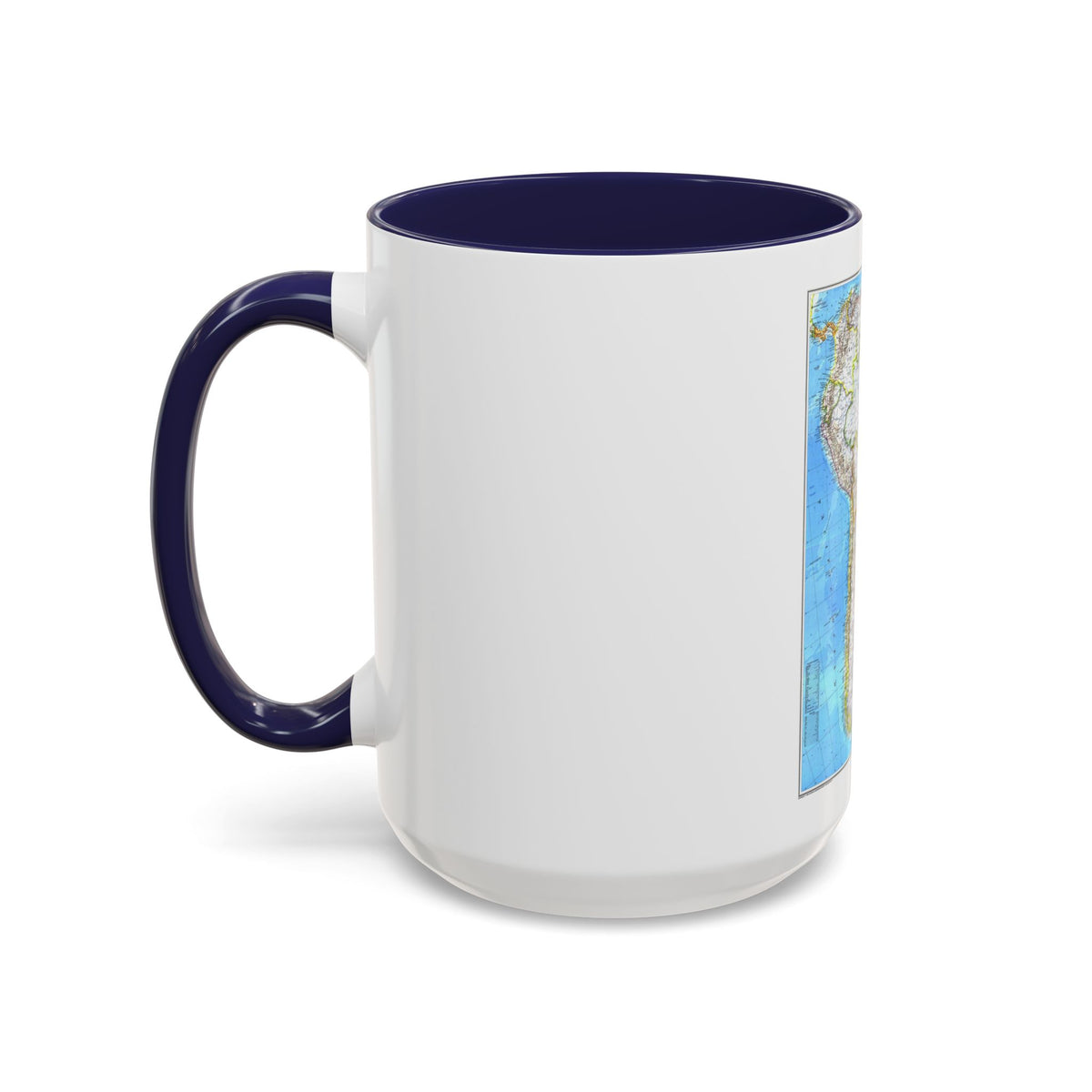 South America (1992) (Map) Accent Coffee Mug