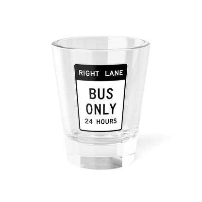 MUTCD-CA SR60-5 (California) (Road Sign) Shot Glass 1.5oz