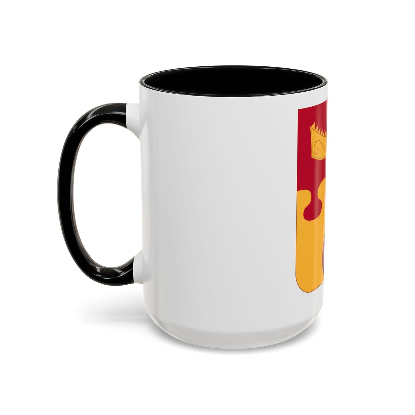 675th Airborne Field Artillery Battalion v2 (U.S. Army) Accent Coffee Mug