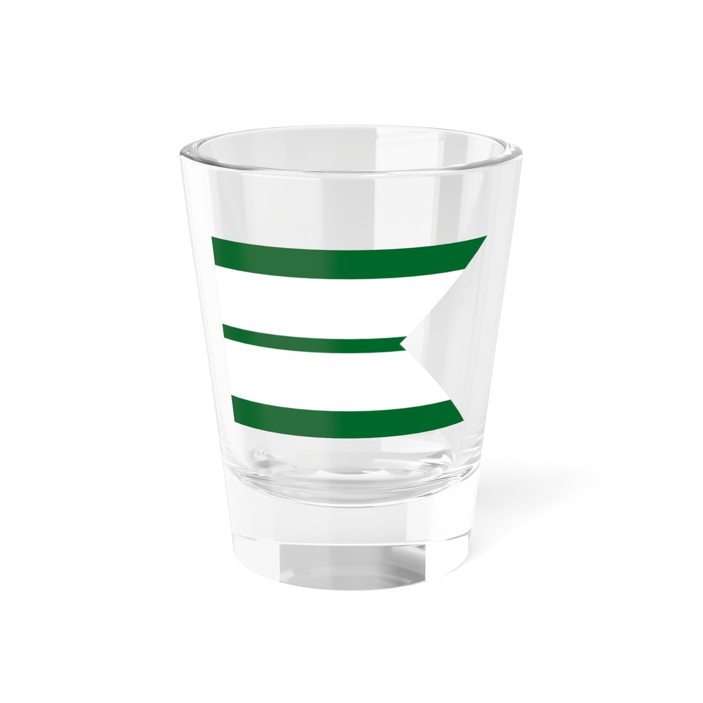 Air Force rank flag of Wing Commander of the Kingdom of Egypt (Egypt) Shot Glass 1.5oz