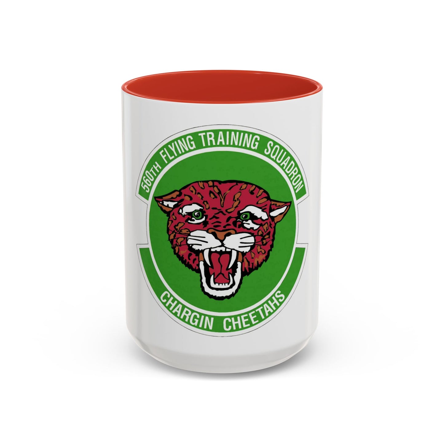 560 Flying Training Squadron AETC (U.S. Air Force) Accent Coffee Mug