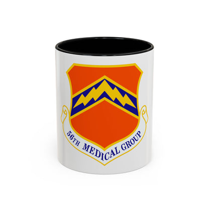 56th Medical Group (U.S. Air Force) Accent Coffee Mug