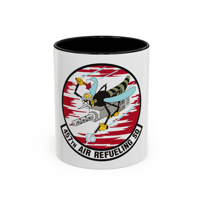 457th Air Refueling Squadron (U.S. Air Force) Accent Coffee Mug