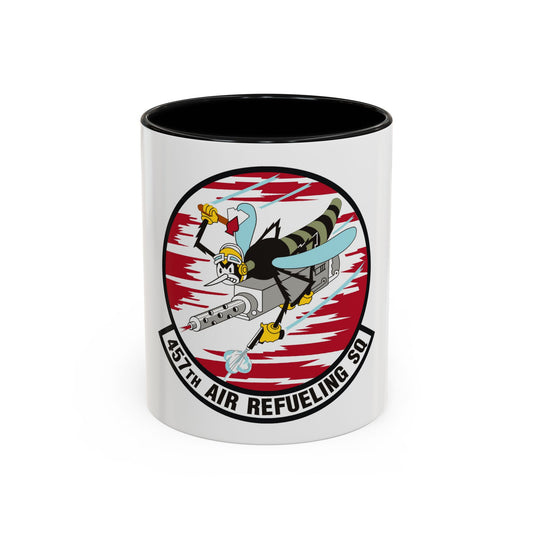 457th Air Refueling Squadron (U.S. Air Force) Accent Coffee Mug
