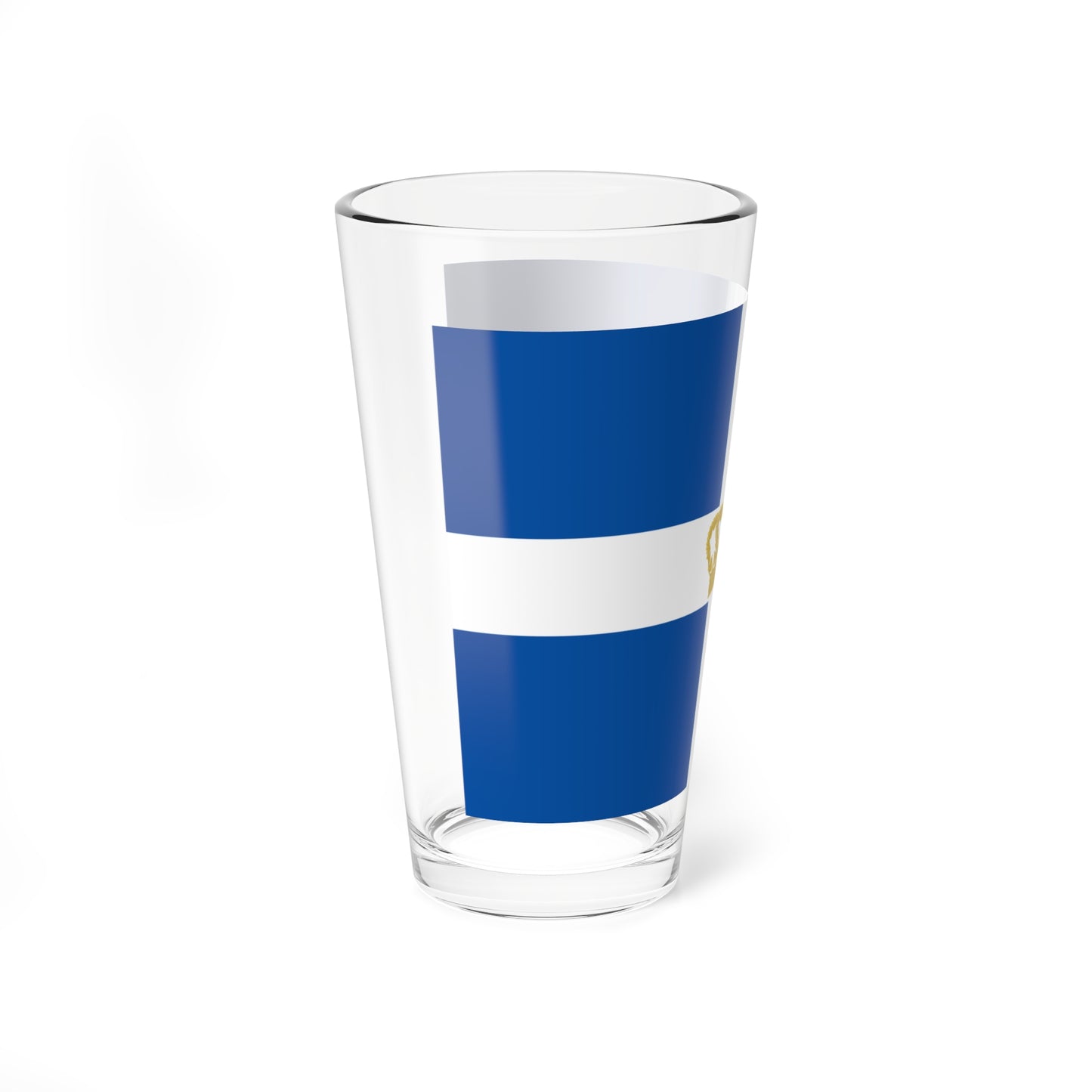 Hellenic Kingdom Flag 1935 (Greece) Pint Glass 16oz