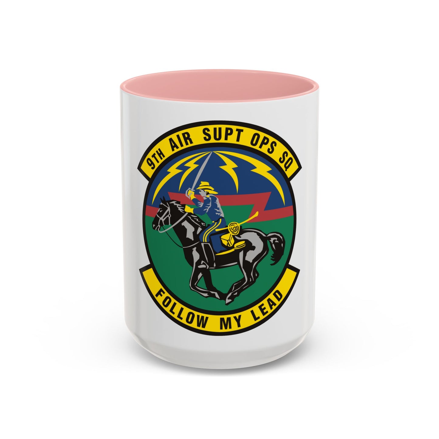 9th Air Support Operations Squadron (U.S. Air Force) Accent Coffee Mug