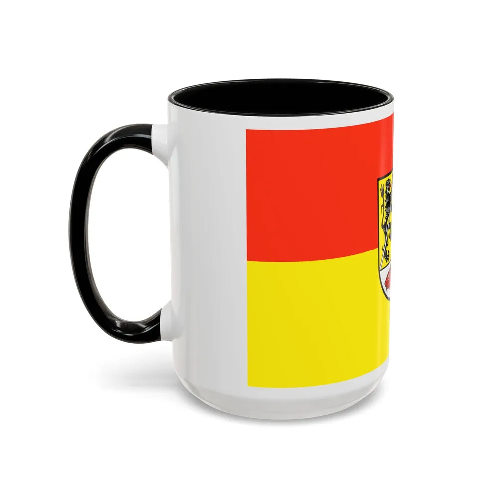 Flag of Forchheim Germany - Accent Coffee Mug-Go Mug Yourself