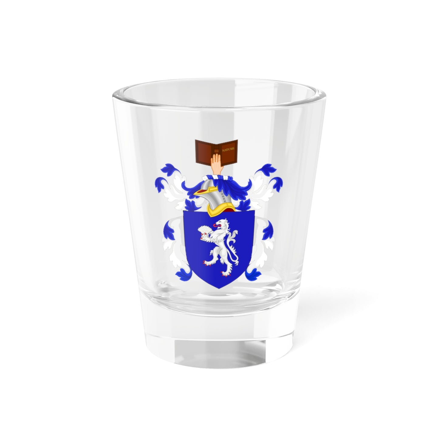 Coat of Arms of John Allen (United States) (Coat of Arms) Shot Glass 1.5oz