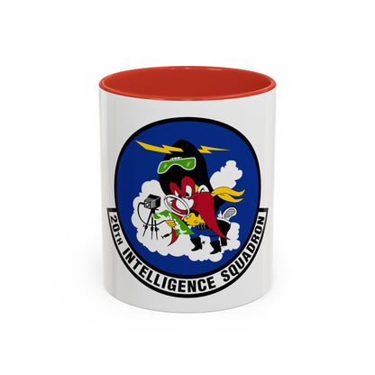 20 Intelligence Squadron ACC (U.S. Air Force) Accent Coffee Mug