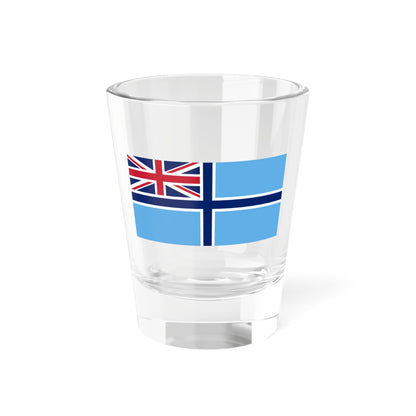 UK Civil Air Ensign Sky Blue (United Kingdom) Shot Glass 1.5oz
