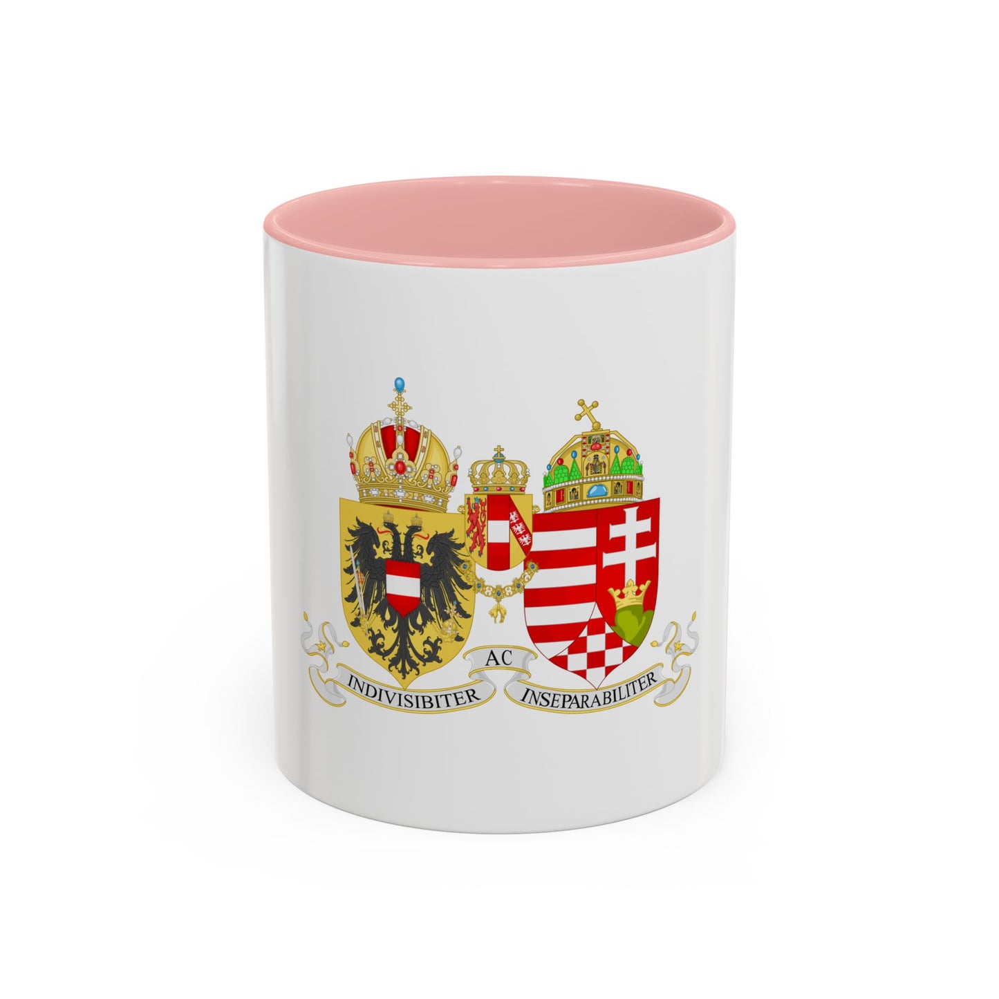 Lesser Coat of arms of Austria-Hungary - Accent Coffee Mug