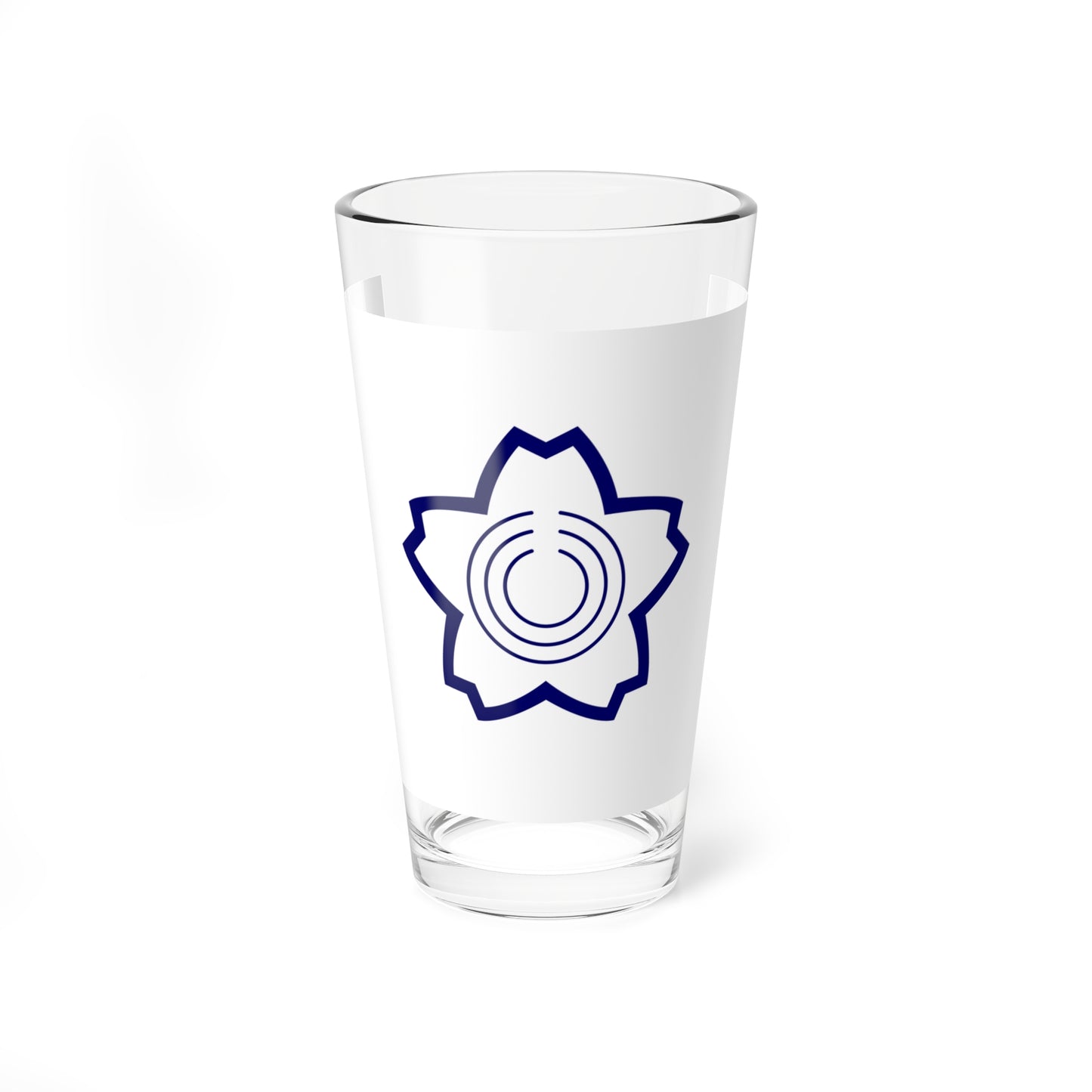 Flag of Sakuragawa Ibaraki 1955-2005 (Japan) Pint Glass 16oz