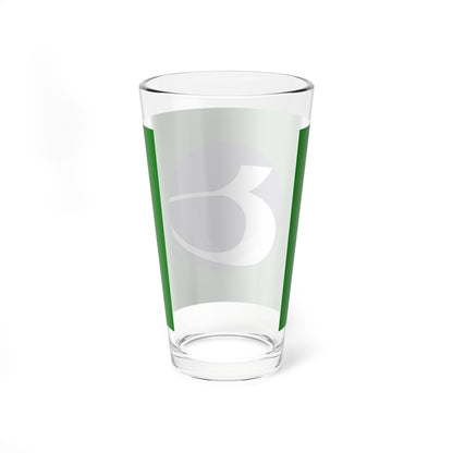 Flag of Tobetsu Hokkaido (Japan) Pint Glass 16oz