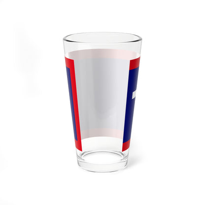 Missouri Regiments Army Banner (United States) Pint Glass 16oz