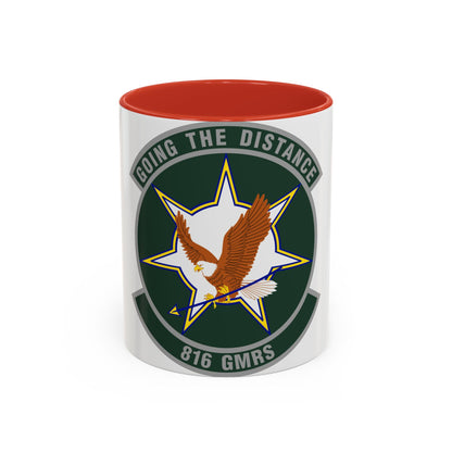 816th Global Mobility Readiness Squadron (U.S. Air Force) Accent Coffee Mug