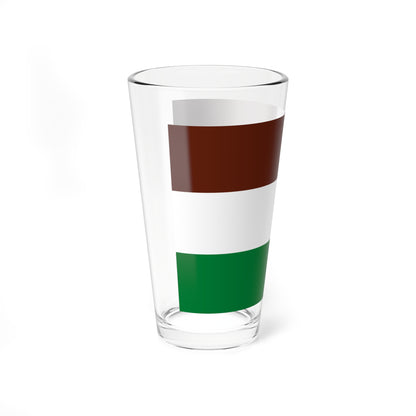 Flag of Santos Mercado Bolivia (Bolivia) Pint Glass 16oz