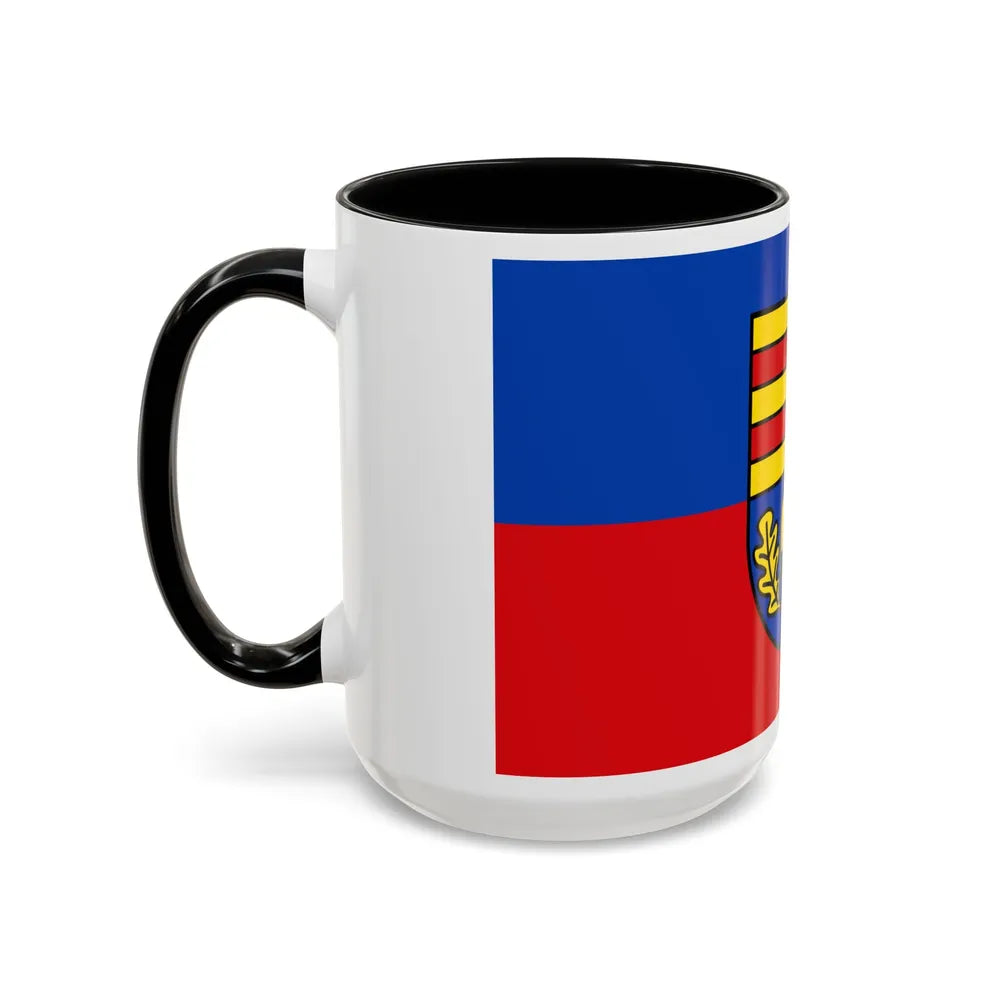 Flag of Ammerland Germany - Accent Coffee Mug-Go Mug Yourself