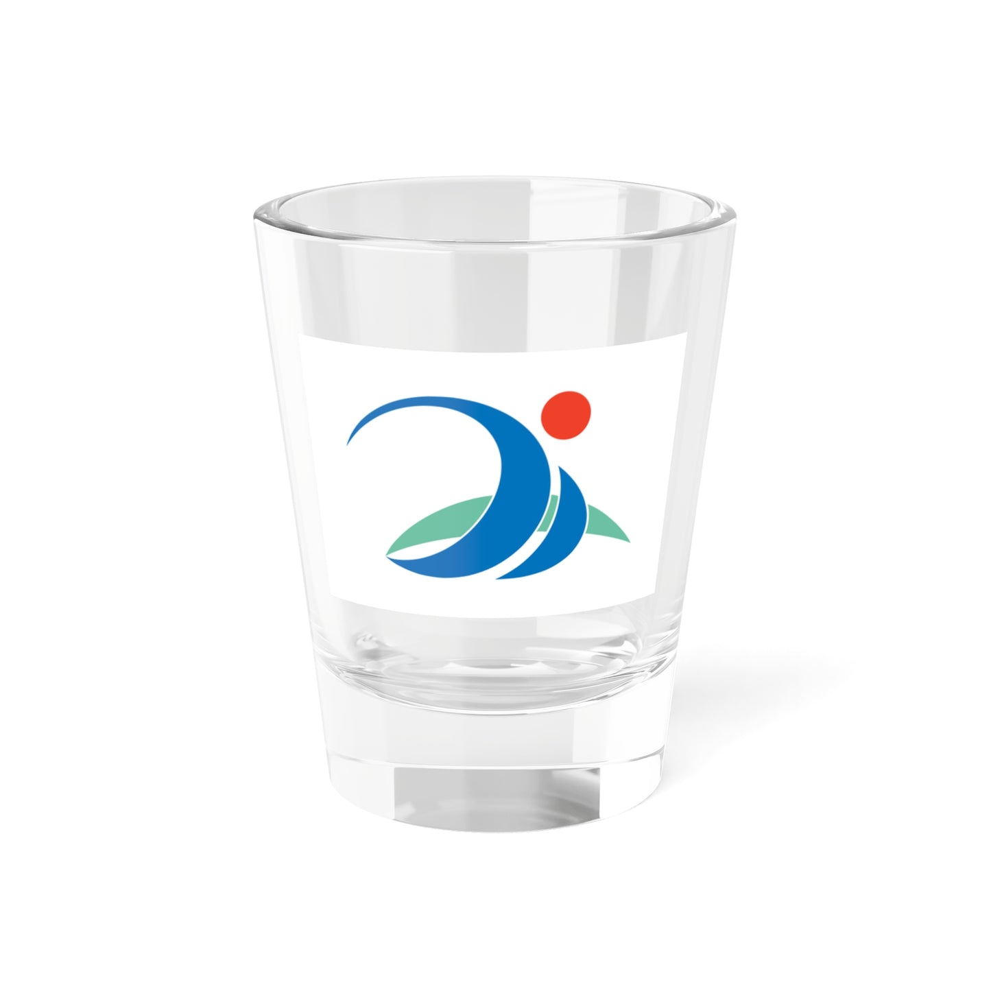 Flag of Miyakojima Okinawa (Japan) Shot Glass 1.5oz