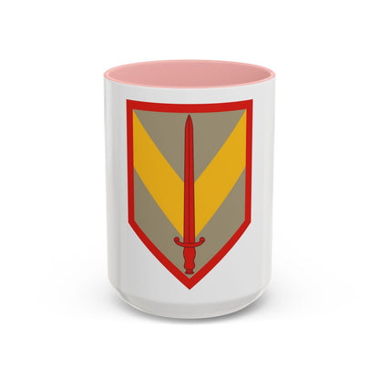 1 Sustainment Brigade (U.S. Army) Accent Coffee Mug