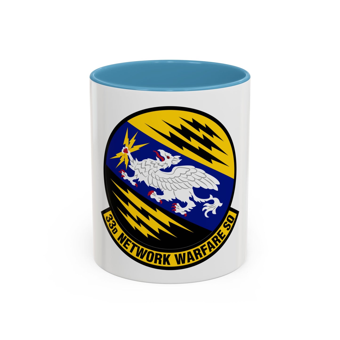 33 Network Warfare Squadron ACC (U.S. Air Force) Accent Coffee Mug