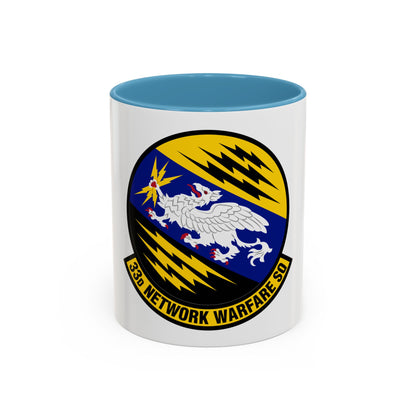 33 Network Warfare Squadron ACC (U.S. Air Force) Accent Coffee Mug