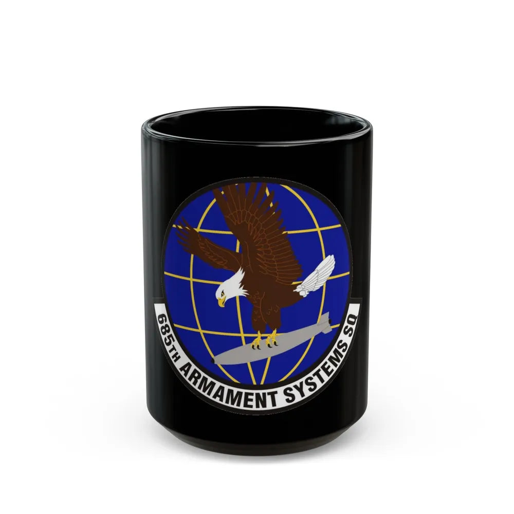 685th Armament Systems Squadron (U.S. Air Force) Black Coffee Mug-15oz-Go Mug Yourself