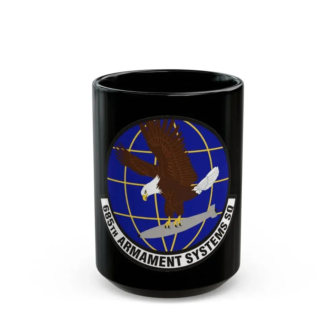 685th Armament Systems Squadron (U.S. Air Force) Black Coffee Mug 15oz - Go Mug Yourself