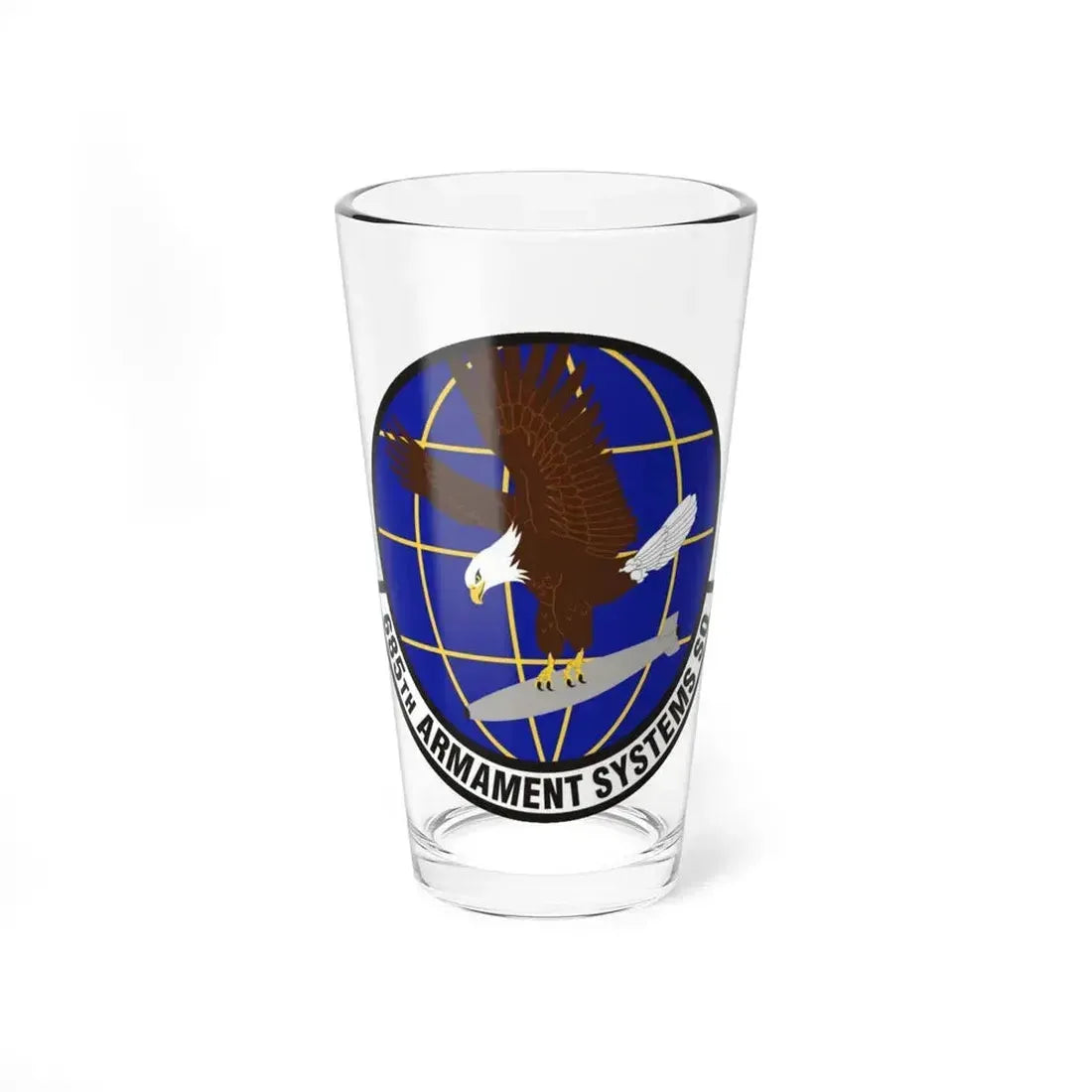 685th Armament Systems Squadron (U.S. Air Force) Pint Glass 16oz 16oz - Go Mug Yourself