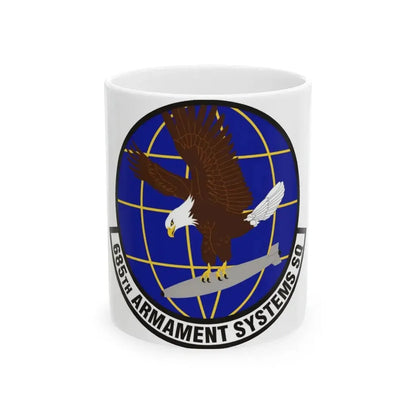685th Armament Systems Squadron (U.S. Air Force) White Coffee Mug 11oz - Go Mug Yourself