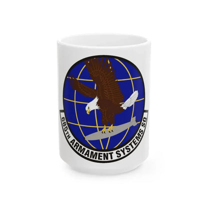 685th Armament Systems Squadron (U.S. Air Force) White Coffee Mug 15oz - Go Mug Yourself