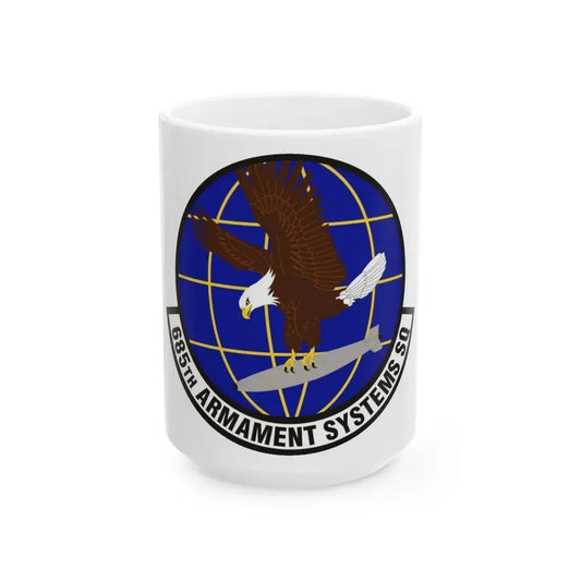 685th Armament Systems Squadron (U.S. Air Force) White Coffee Mug 15oz - Go Mug Yourself