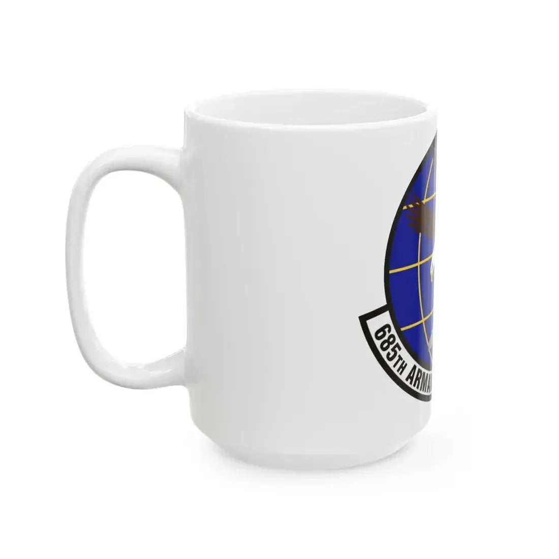 685th Armament Systems Squadron (U.S. Air Force) White Coffee Mug - Go Mug Yourself