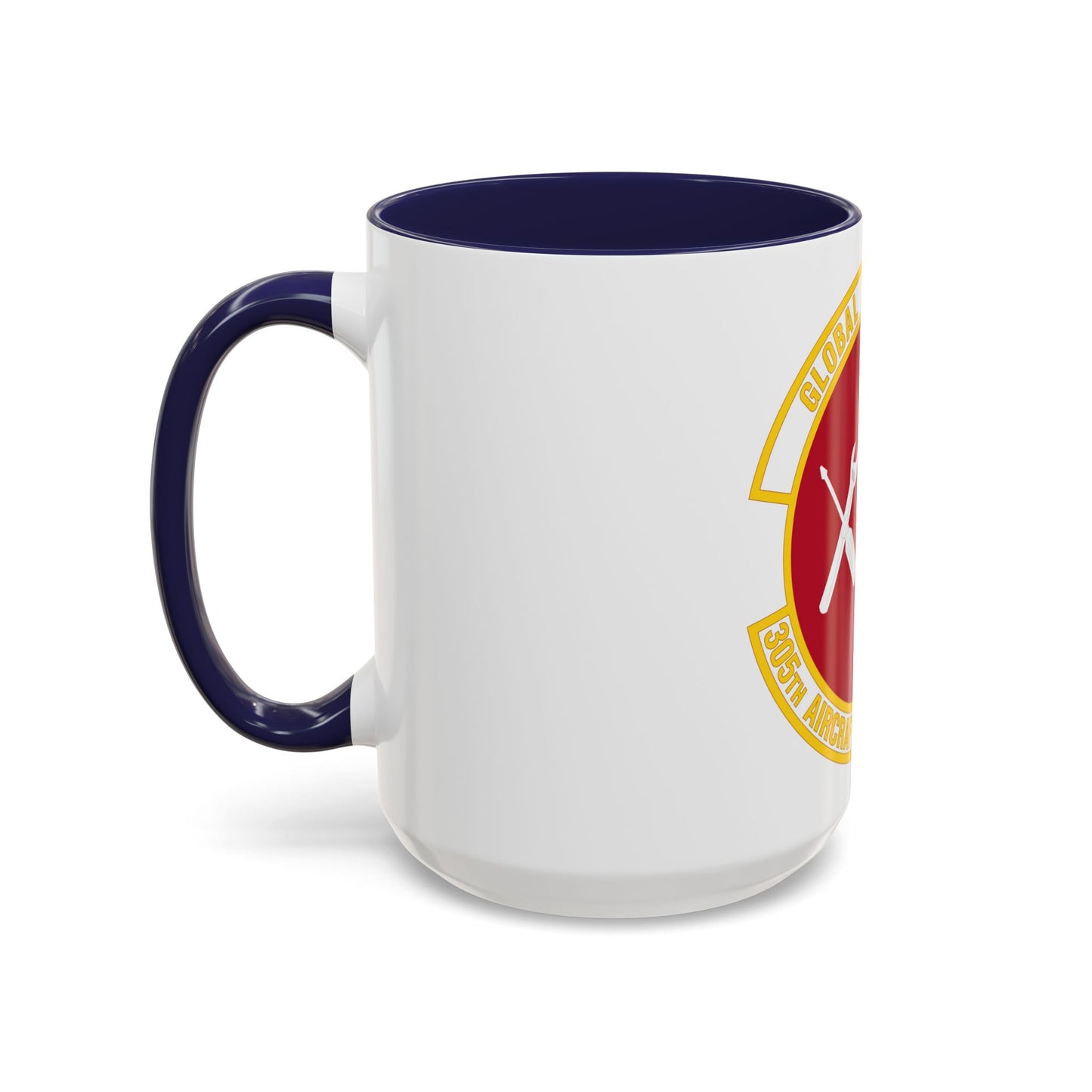 305 Aircraft Maintenance Squadron AMC (U.S. Air Force) Accent Coffee Mug