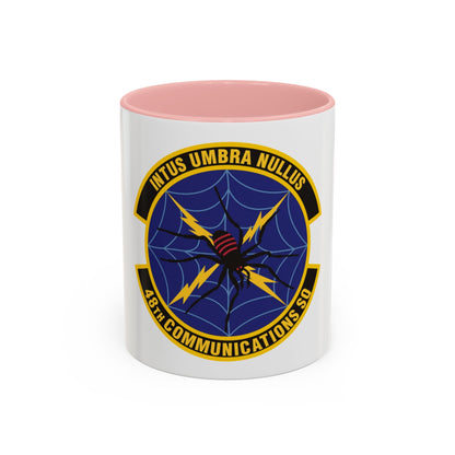 48th Communications Squadron (U.S. Air Force) Accent Coffee Mug