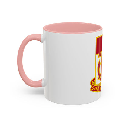 682 Engineer Battalion (U.S. Army) Accent Coffee Mug