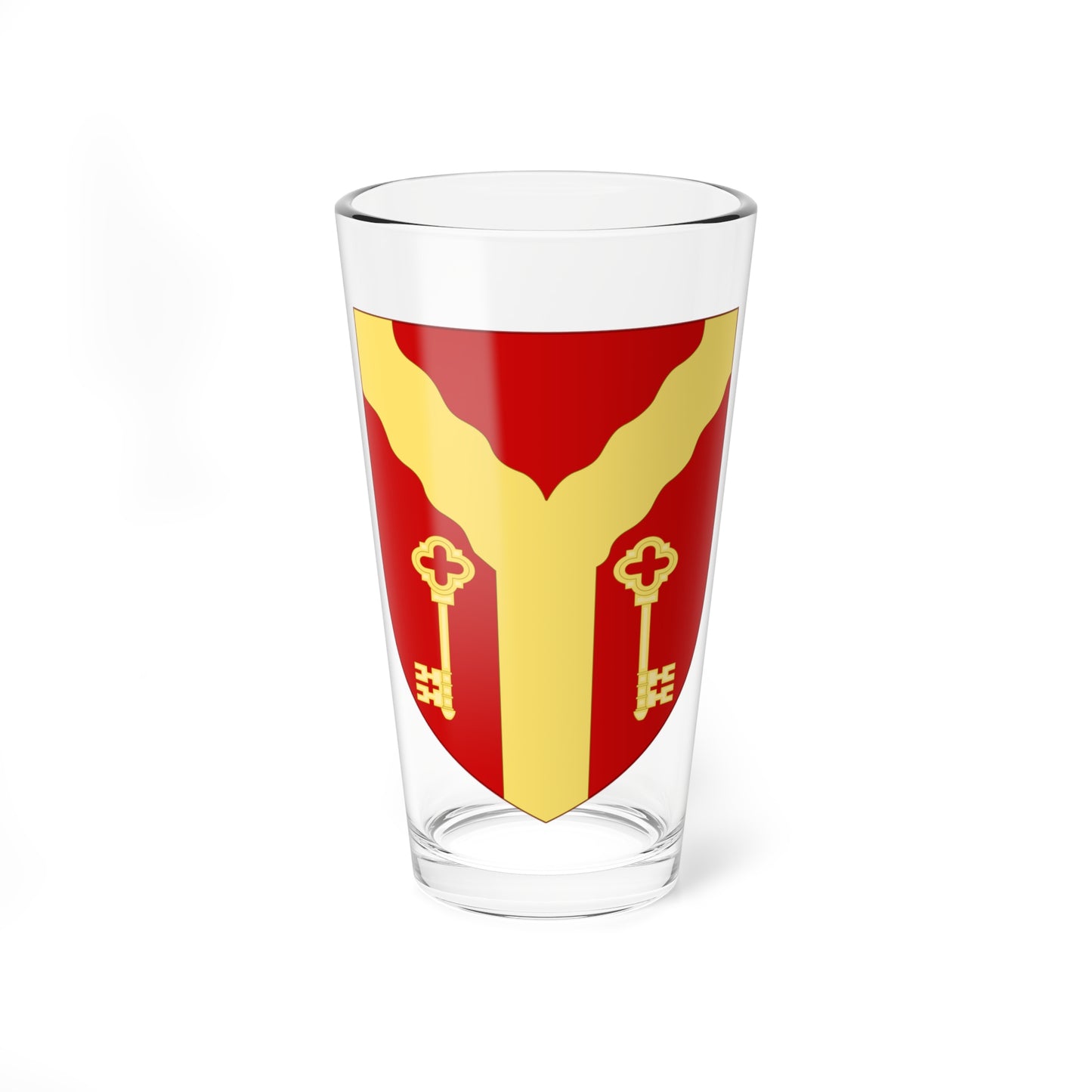 Shield of Cardiff Metropolitan University (United Kingdom) (Coat of Arms) Pint Glass 16oz