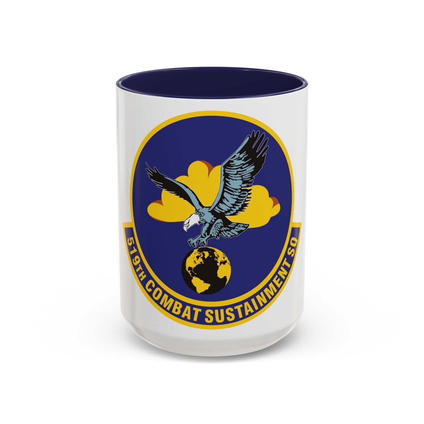 519th Combat Sustainment Squadron (U.S. Air Force) Accent Coffee Mug