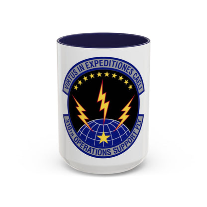 310th Operations Support Flight (U.S. Air Force) Accent Coffee Mug