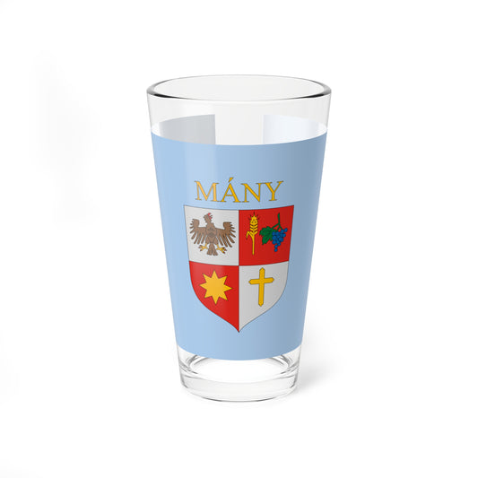 Flag of Many (Hungary) Pint Glass 16oz