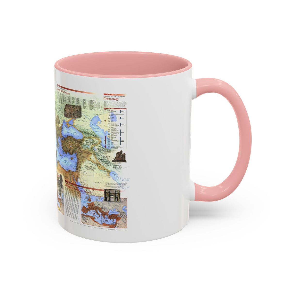 Roman Empire (1997) (Map) Accent Coffee Mug