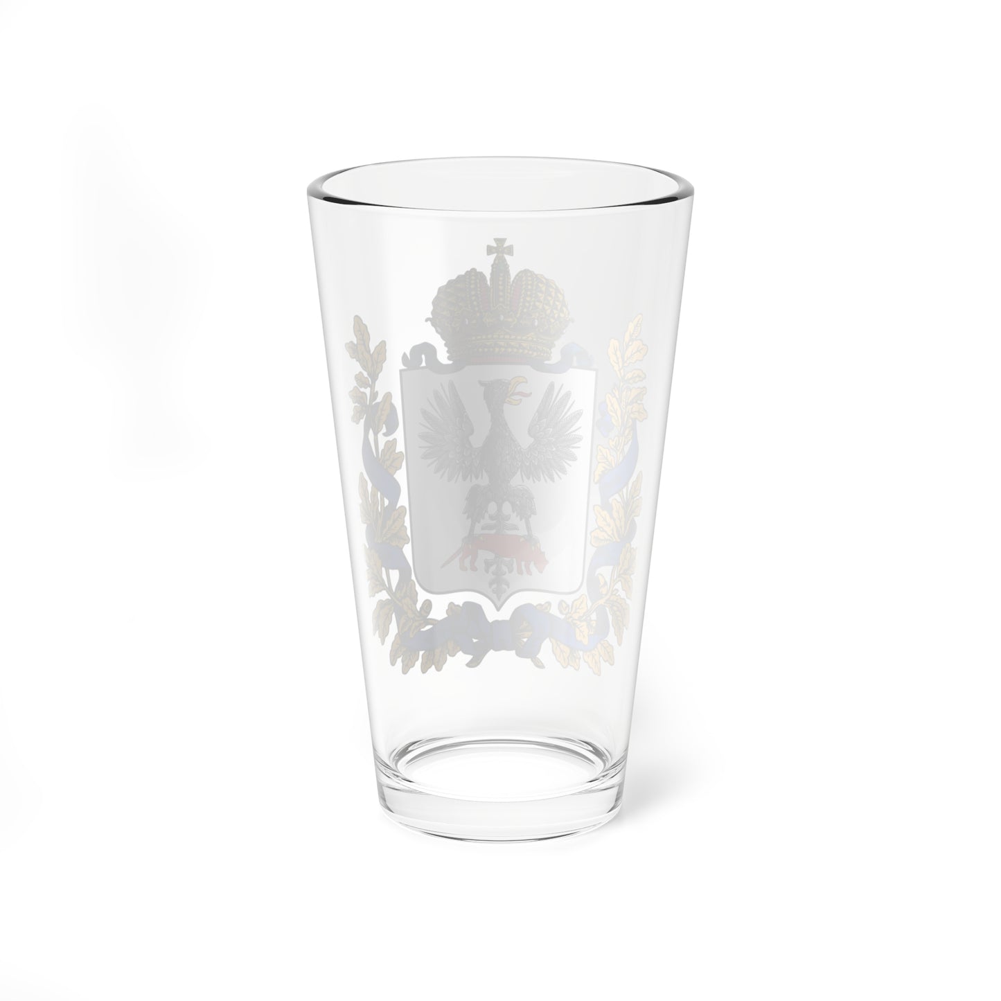 Coat of arms of Yakutsk Oblast 1878 (Russia) (Coat of Arms) Pint Glass 16oz