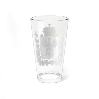 Coat of arms of Yakutsk Oblast 1878 (Russia) (Coat of Arms) Pint Glass 16oz