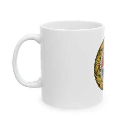 Emblem of the Georgian SSR-2 - White Coffee Mug