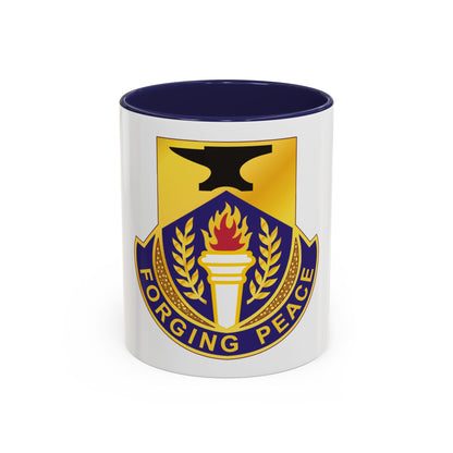 412 Civil Affairs Battalion (U.S. Army) Accent Coffee Mug