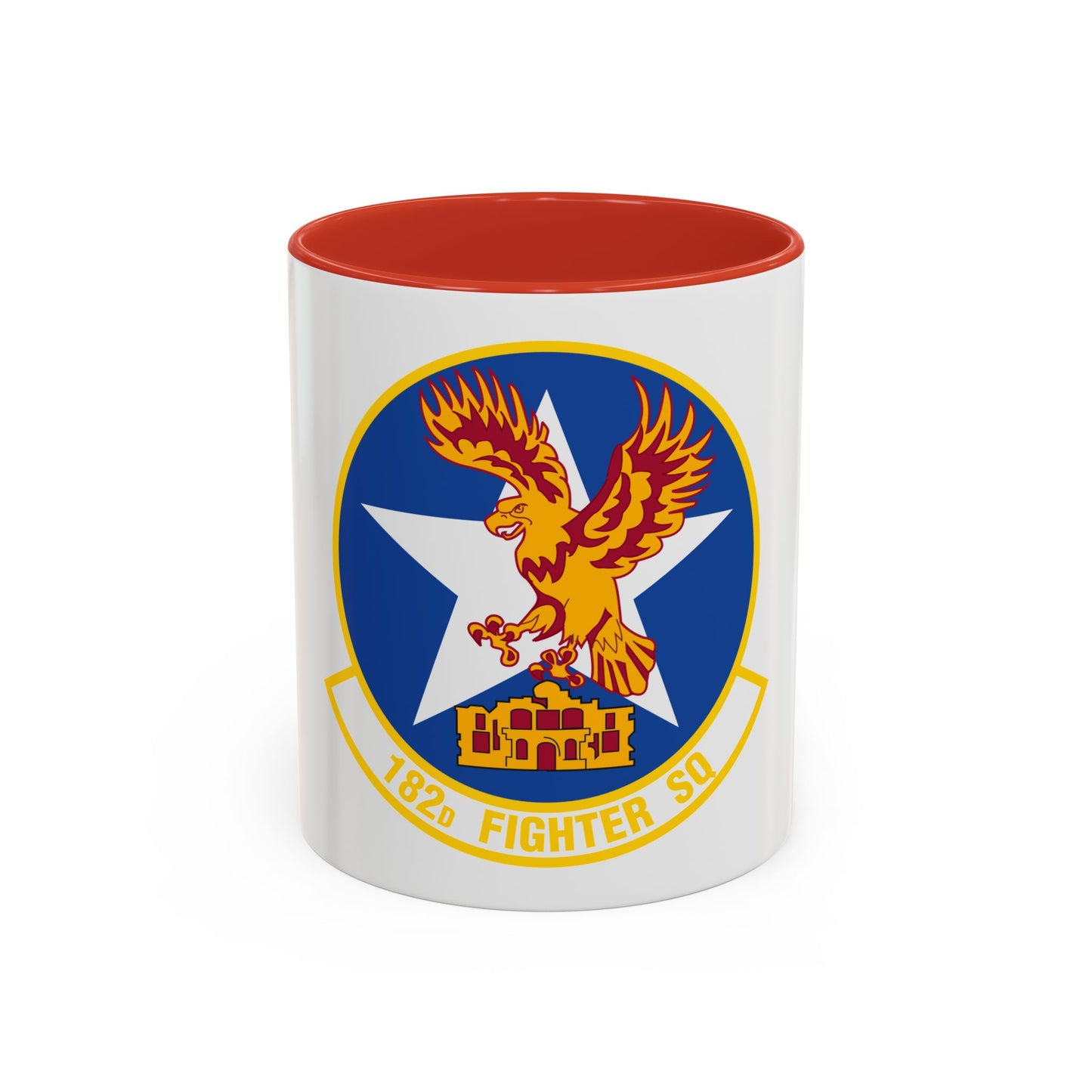 182 Fighter Squadron (U.S. Air Force) Accent Coffee Mug