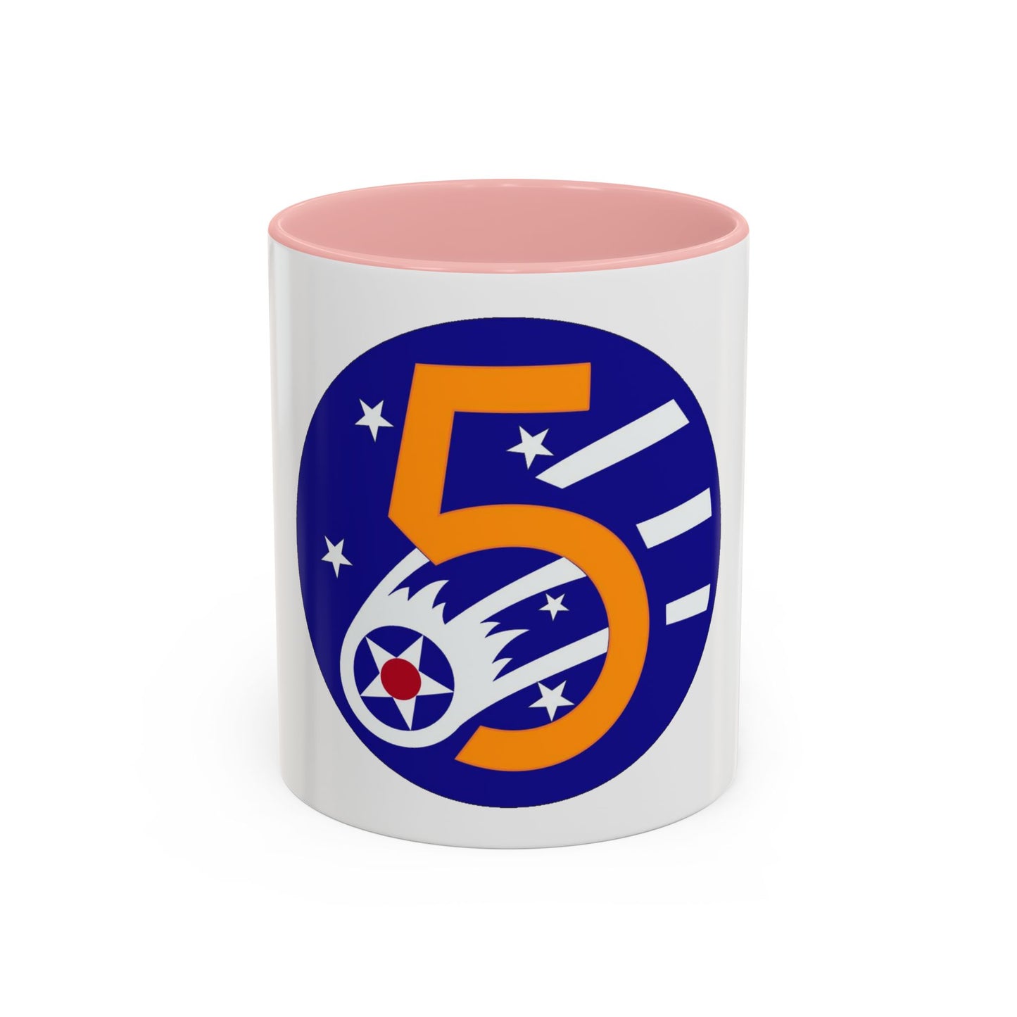 5 Air Force (U.S. Army) Accent Coffee Mug