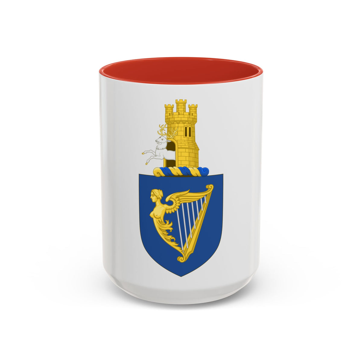 Royal arms of Ireland - Accent Coffee Mug