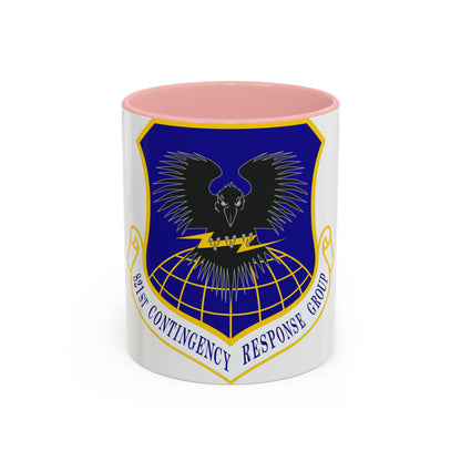 821 Contingency Response Group AMC (U.S. Air Force) Accent Coffee Mug