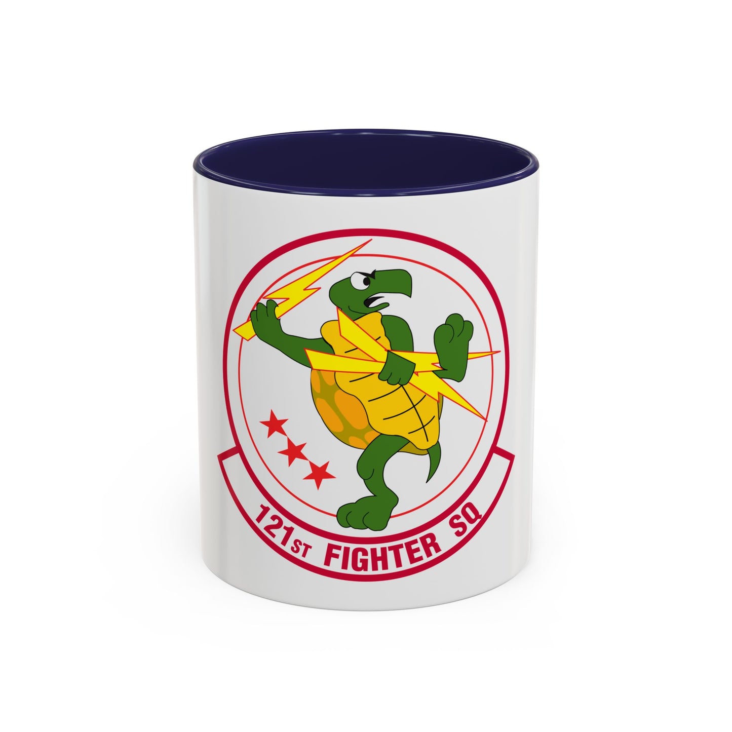 121 Fighter Squadron (U.S. Air Force) Accent Coffee Mug