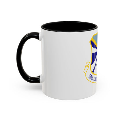552d Air Control Wing (U.S. Air Force) Accent Coffee Mug